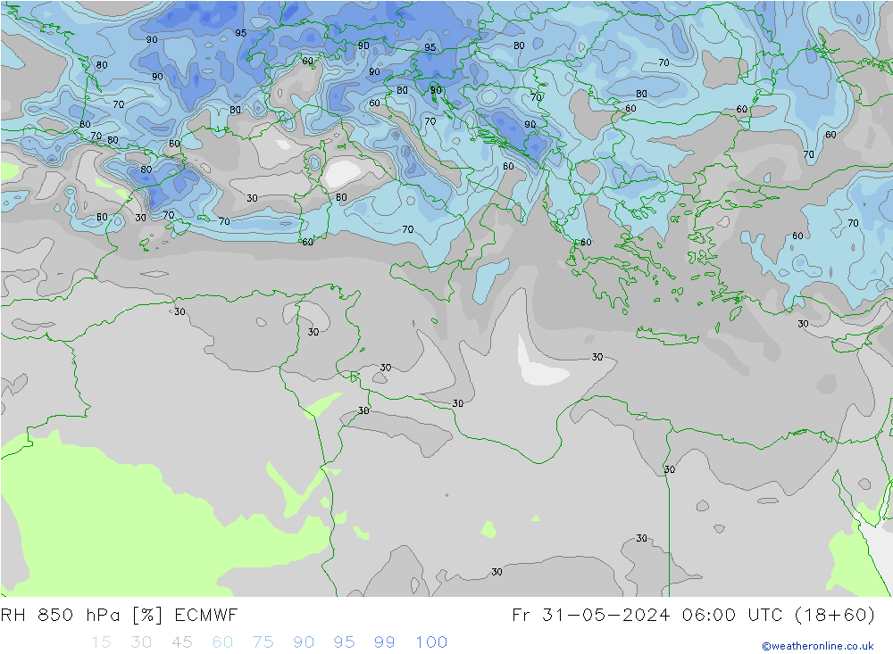 RV 850 hPa ECMWF vr 31.05.2024 06 UTC