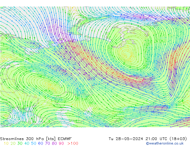  300 hPa ECMWF  28.05.2024 21 UTC