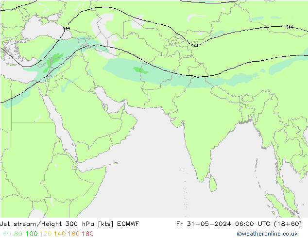 Polarjet ECMWF Fr 31.05.2024 06 UTC