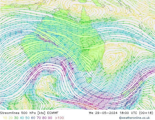  500 hPa ECMWF  29.05.2024 18 UTC