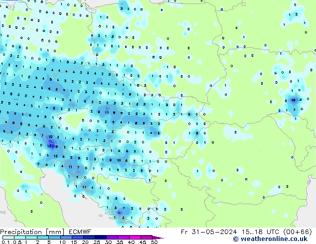 opad ECMWF pt. 31.05.2024 18 UTC