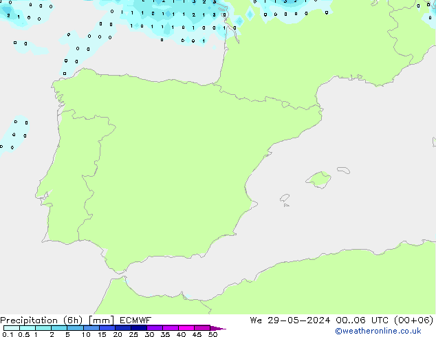 Z500/Rain (+SLP)/Z850 ECMWF ср 29.05.2024 06 UTC