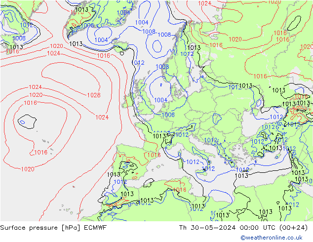      ECMWF  30.05.2024 00 UTC