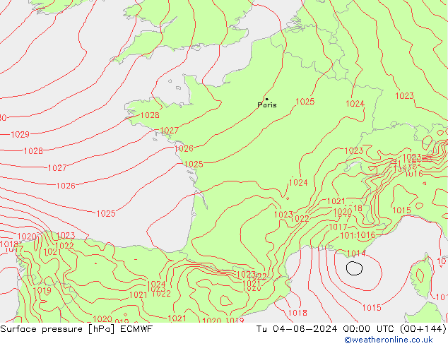      ECMWF  04.06.2024 00 UTC