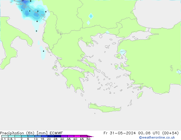 Z500/Rain (+SLP)/Z850 ECMWF Sex 31.05.2024 06 UTC