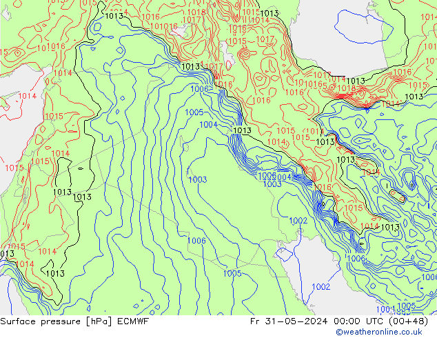      ECMWF  31.05.2024 00 UTC