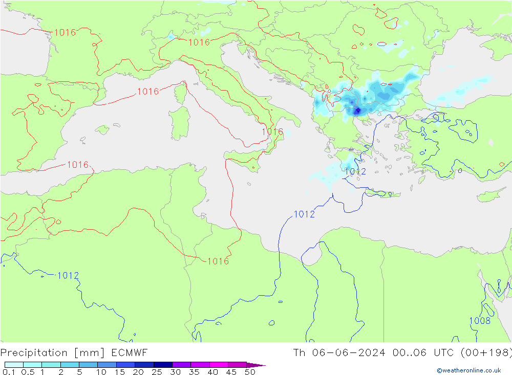 Neerslag ECMWF do 06.06.2024 06 UTC