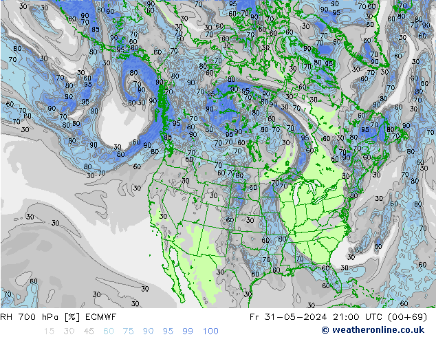 RV 700 hPa ECMWF vr 31.05.2024 21 UTC