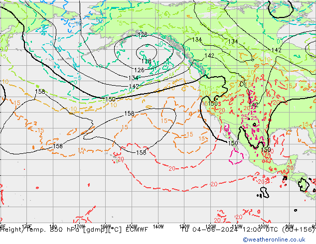 Z500/Rain (+SLP)/Z850 ECMWF Ter 04.06.2024 12 UTC