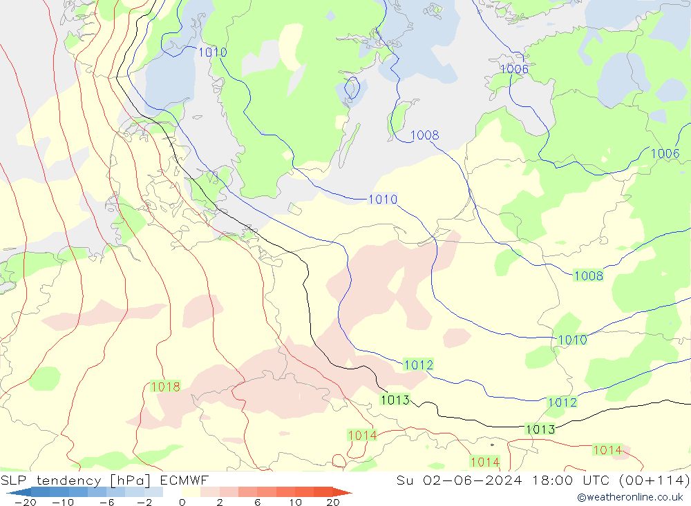 tendencja ECMWF nie. 02.06.2024 18 UTC