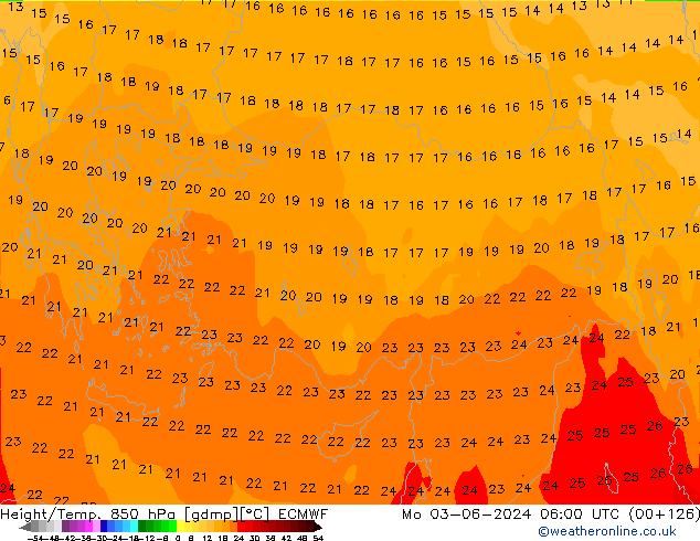 Z500/Regen(+SLP)/Z850 ECMWF ma 03.06.2024 06 UTC