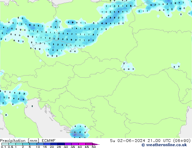 opad ECMWF nie. 02.06.2024 00 UTC