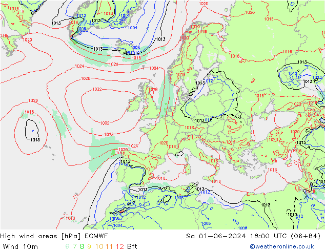 Sturmfelder ECMWF Sa 01.06.2024 18 UTC