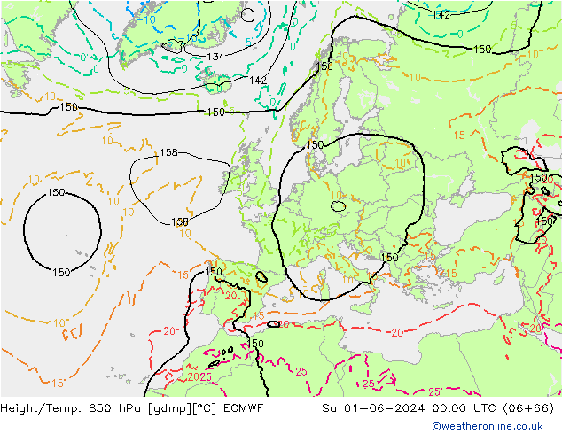 Z500/Rain (+SLP)/Z850 ECMWF  01.06.2024 00 UTC