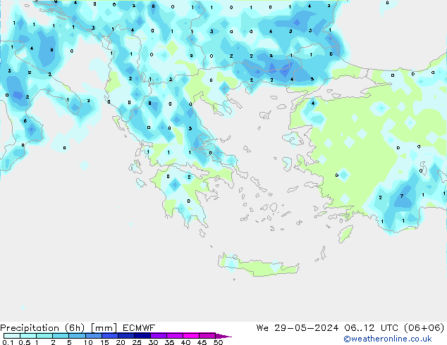 Z500/Rain (+SLP)/Z850 ECMWF St 29.05.2024 12 UTC