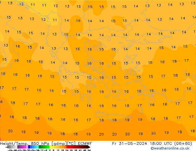 Z500/Rain (+SLP)/Z850 ECMWF Fr 31.05.2024 18 UTC