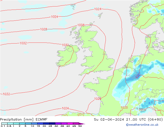 opad ECMWF nie. 02.06.2024 00 UTC