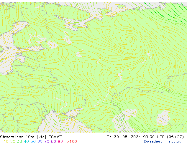  10m ECMWF  30.05.2024 09 UTC