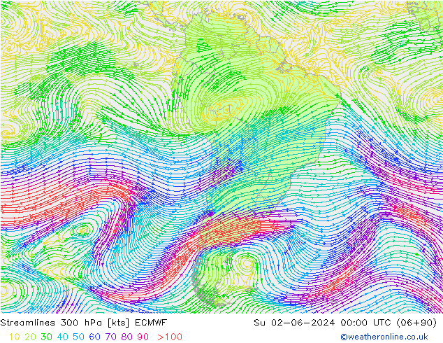 300 hPa ECMWF  02.06.2024 00 UTC