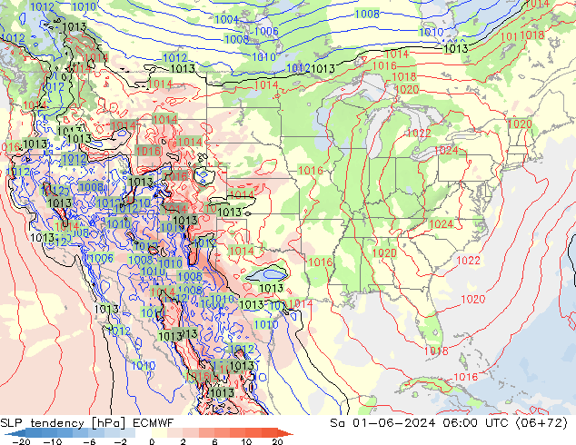 Y. Basıncı eğilimi ECMWF Cts 01.06.2024 06 UTC