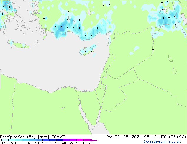 Z500/Rain (+SLP)/Z850 ECMWF mer 29.05.2024 12 UTC