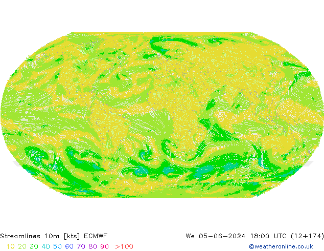 ветер 10m ECMWF ср 05.06.2024 18 UTC