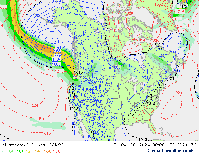 Courant-jet ECMWF mar 04.06.2024 00 UTC