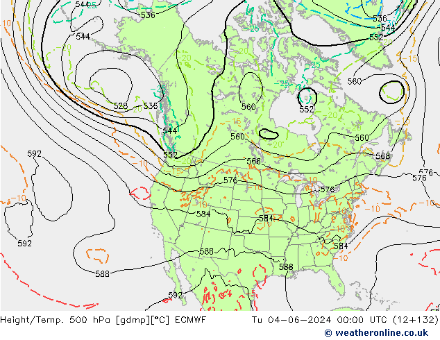 Geop./Temp. 500 hPa ECMWF mar 04.06.2024 00 UTC