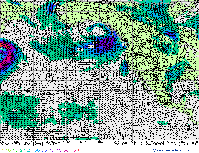  950 hPa ECMWF  05.06.2024 00 UTC