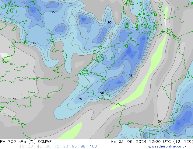 700 hPa Nispi Nem ECMWF Pzt 03.06.2024 12 UTC