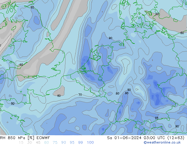 850 hPa Nispi Nem ECMWF Cts 01.06.2024 03 UTC