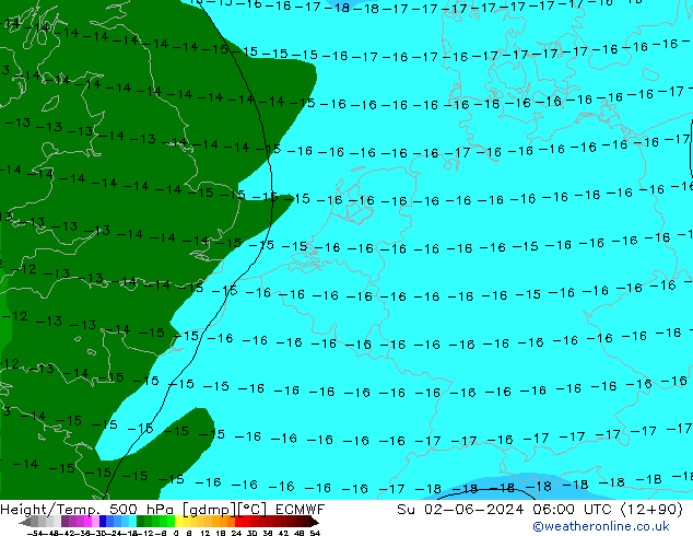 Z500/Rain (+SLP)/Z850 ECMWF Ne 02.06.2024 06 UTC