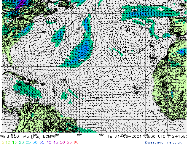 Vent 850 hPa ECMWF mar 04.06.2024 06 UTC