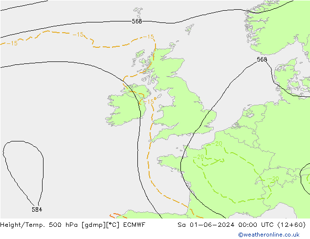 Z500/Regen(+SLP)/Z850 ECMWF za 01.06.2024 00 UTC