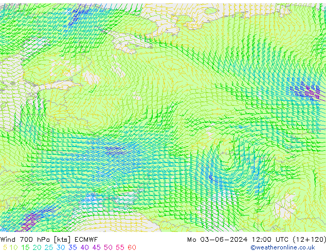  700 hPa ECMWF  03.06.2024 12 UTC