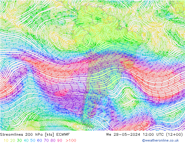 200 hPa ECMWF  29.05.2024 12 UTC