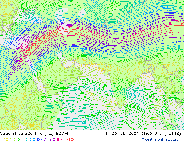  200 hPa ECMWF  30.05.2024 06 UTC