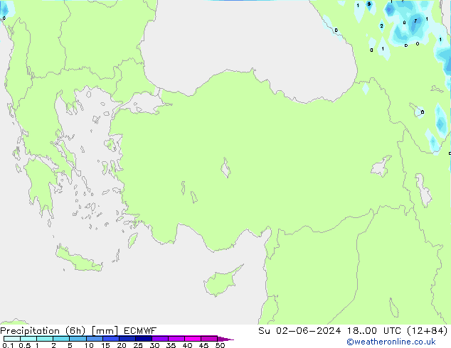 Z500/Rain (+SLP)/Z850 ECMWF nie. 02.06.2024 00 UTC