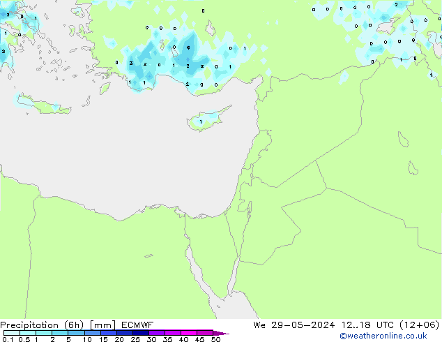 Z500/Rain (+SLP)/Z850 ECMWF mer 29.05.2024 18 UTC