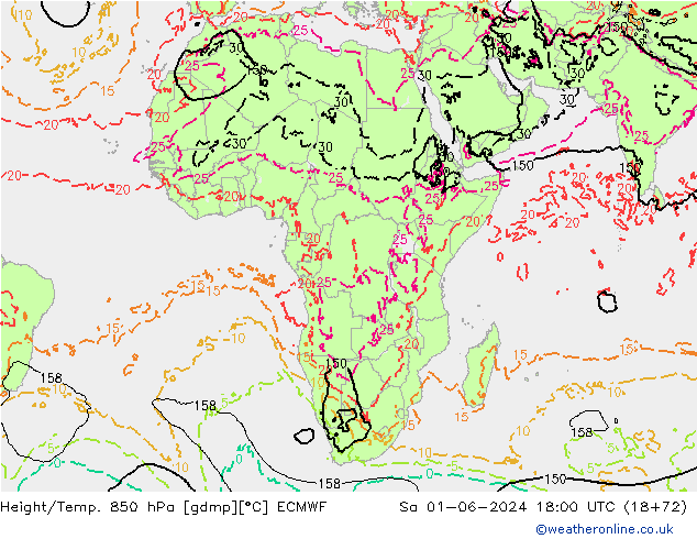 Z500/Rain (+SLP)/Z850 ECMWF  01.06.2024 18 UTC