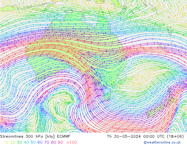  300 hPa ECMWF  30.05.2024 00 UTC