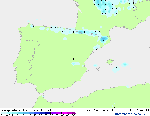 Z500/Rain (+SLP)/Z850 ECMWF sáb 01.06.2024 00 UTC