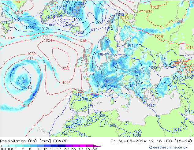  (6h) ECMWF  30.05.2024 18 UTC