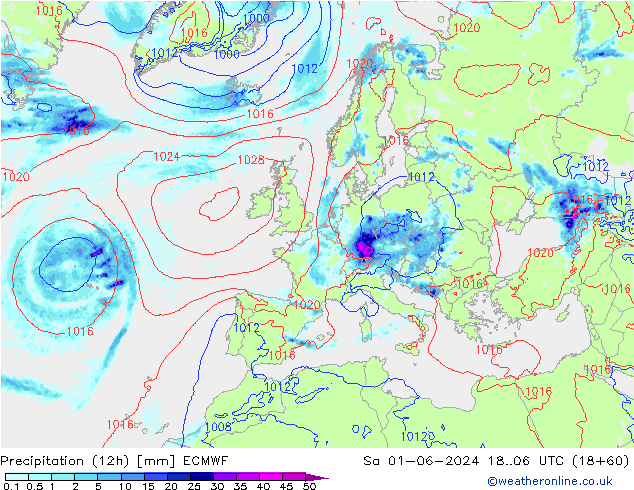  (12h) ECMWF  01.06.2024 06 UTC