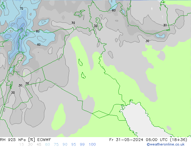 RV 925 hPa ECMWF vr 31.05.2024 06 UTC