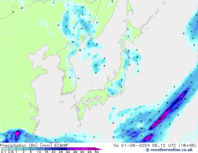 Z500/Yağmur (+YB)/Z850 ECMWF Cts 01.06.2024 12 UTC