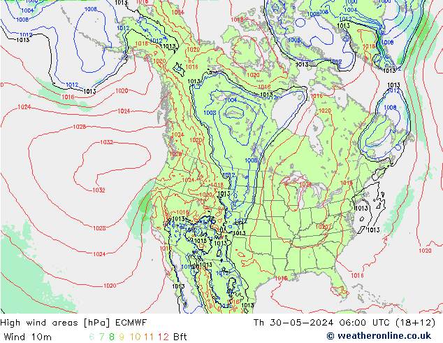 Sturmfelder ECMWF Do 30.05.2024 06 UTC