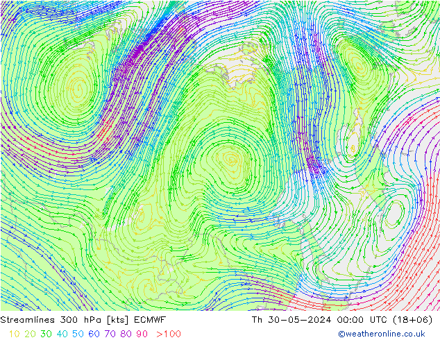  300 hPa ECMWF  30.05.2024 00 UTC