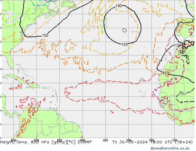 Z500/Rain (+SLP)/Z850 ECMWF  30.05.2024 18 UTC