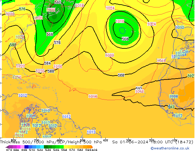 Thck 500-1000hPa ECMWF Sa 01.06.2024 18 UTC